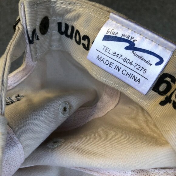 VTG 2020 NL West Champs San Francisco Giants Hat Men's Blue Wave MLB Khaki Cap - Picture 2 of 6